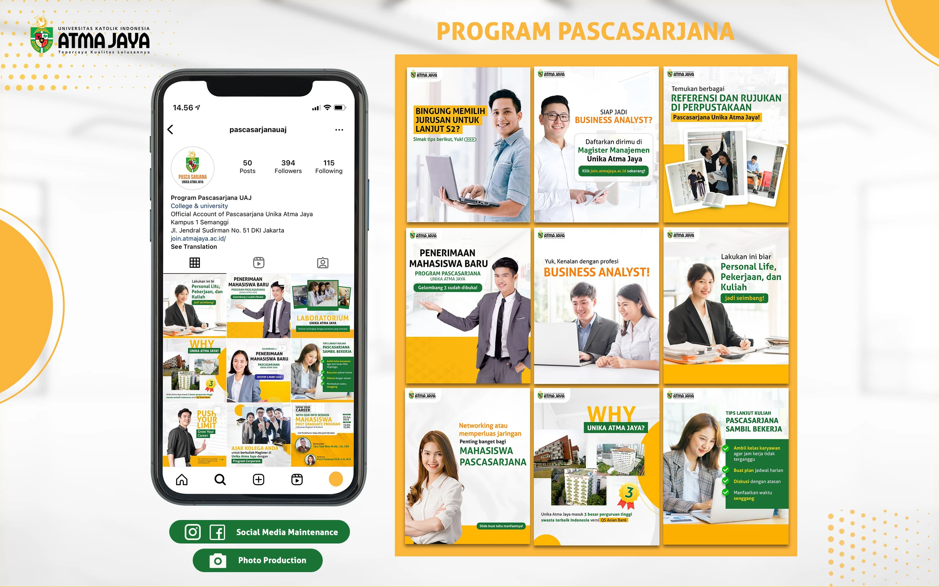 Unika Atmajaya Program Pascasarjana